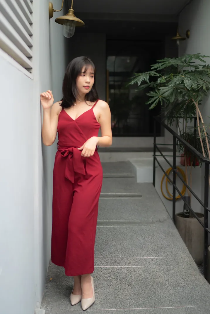 [Mzsock] NO.217 YoYo elegant jumpsuit with high heels street photography#[105P]-92