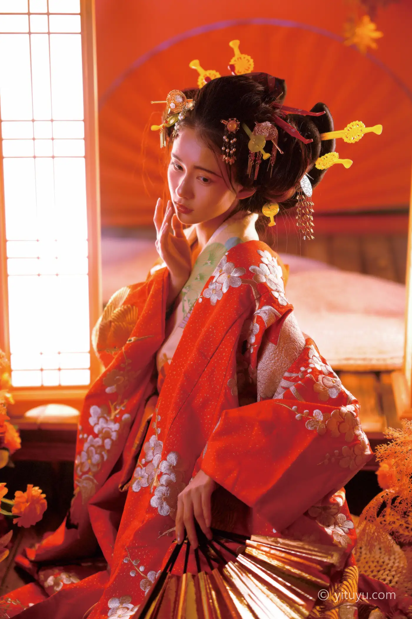 [YITUYU] 2021.07.12 Vol.089 – Luoyang Oiran Madoka#[40P]-8